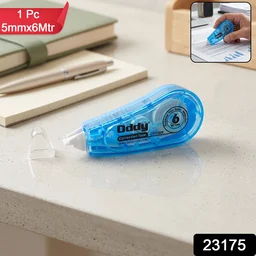 Correction Tape – Smooth, dry, mess-free application for neat writing