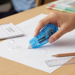 Correction Tape – Smooth, dry, mess-free application for neat writing