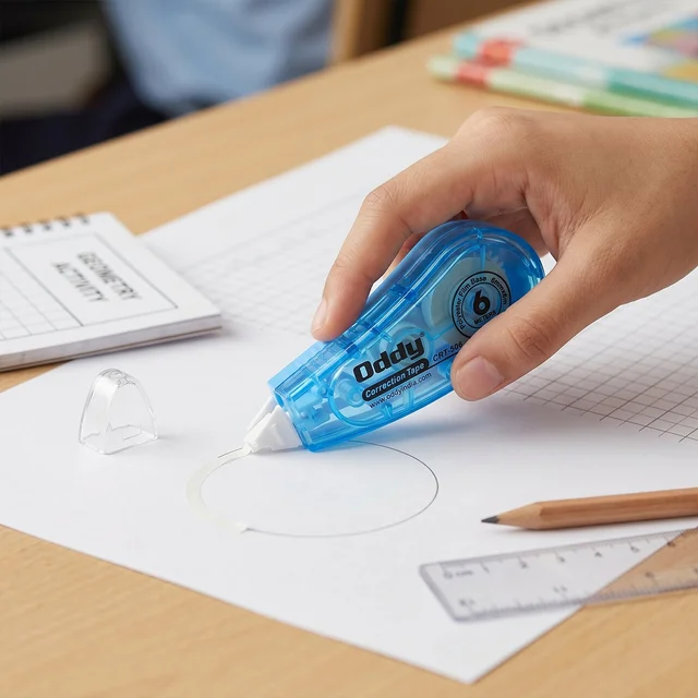 Correction Tape – Smooth, dry, mess-free application for neat writing