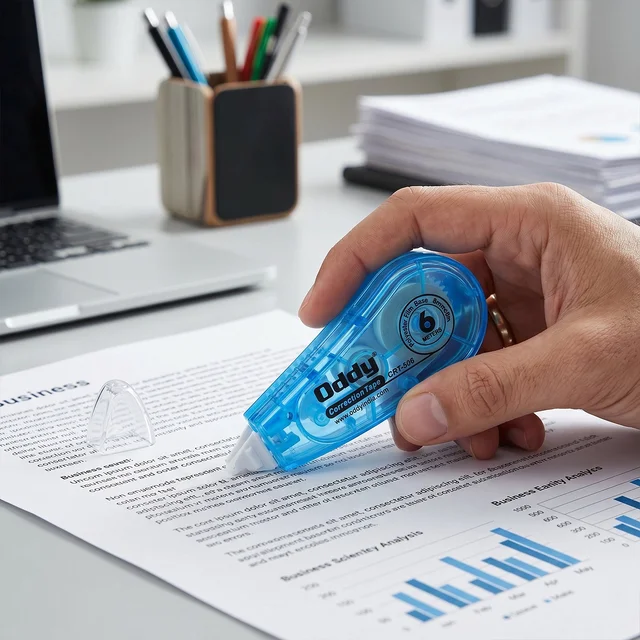 Correction Tape – Smooth, dry, mess-free application for neat writing