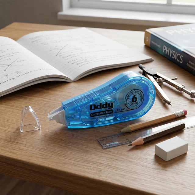 Correction Tape – Smooth, dry, mess-free application for neat writing