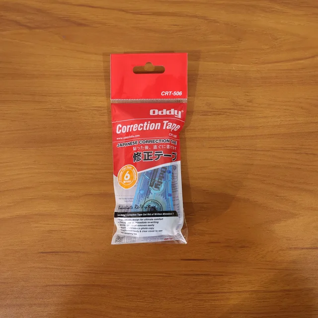 Correction Tape – Smooth, dry, mess-free application for neat writing