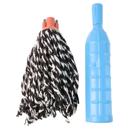 Cotton Mop Refill – Durable Yarn with Handle Grip | Velvet Wipe