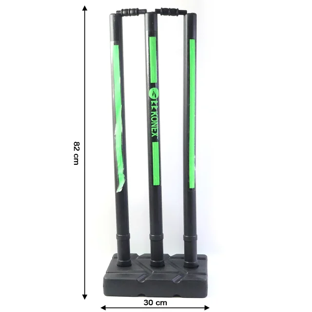Cricket Stump Set – Heavy Base for Stable Outdoor Practice