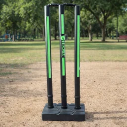 Cricket Stump Set – Heavy Base for Stable Outdoor Practice