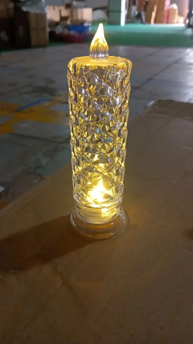 Crystal LED Candle – Shimmering Diwali Decor & Gift | Styleva