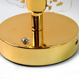 Crystal LED Table Lamp – Luxury Golden Butterfly Accent