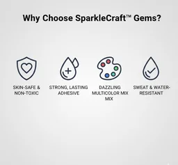 Crystal Stickers – Self-Adhesive for Art & Craft Projects | Craftily