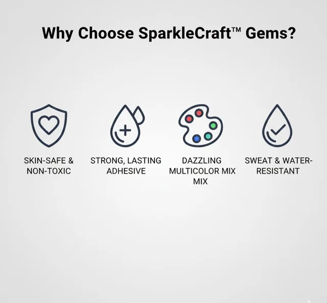 Crystal Stickers – Self-Adhesive for Art & Craft Projects | Craftily