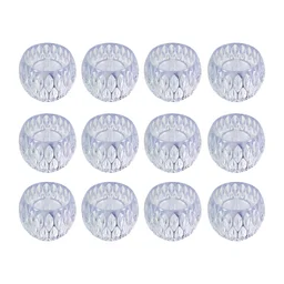 Crystal Style LED Decorative Lamps – Set of 12 Flameless Candles