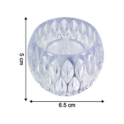 Crystal Style LED Decorative Lamps – Set of 12 Flameless Candles