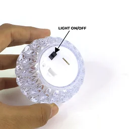 Crystal Style LED Decorative Lamps – Set of 12 Flameless Candles