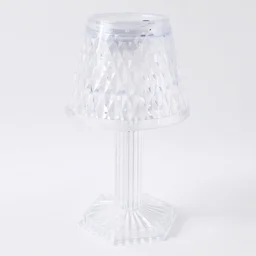 Crystal Table Lamp – Cup Shape LED Bedside Light | Styleva