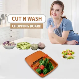 Cut & Wash Box – 2-in-1 Vegetable & Fruit Prep | Quickslice