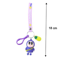 Cute Cartoon Doll Keychain – Vibrant & Lightweight Accessory