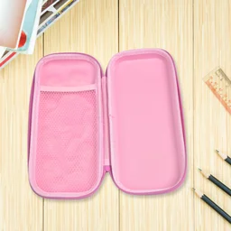 Cute Cartoon Pencil Case – Durable Hard Shell with Zipper