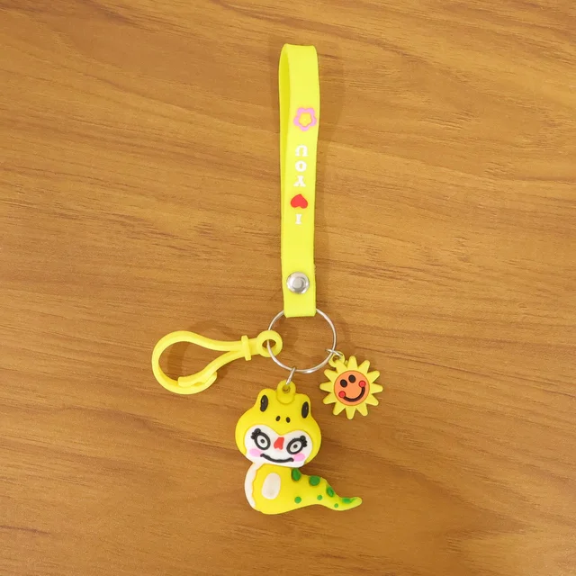 Cute Dinosaur Keychain – Playful Accessory for Bags & Keys