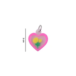 Cute Heart & Flower Bag Charm Set – Versatile & Stylish