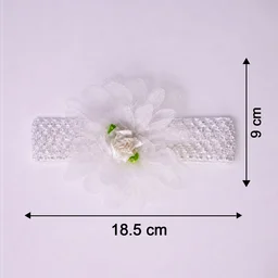 Cute Soft Elastic Floral Baby Headband – Comfortable & Stylish