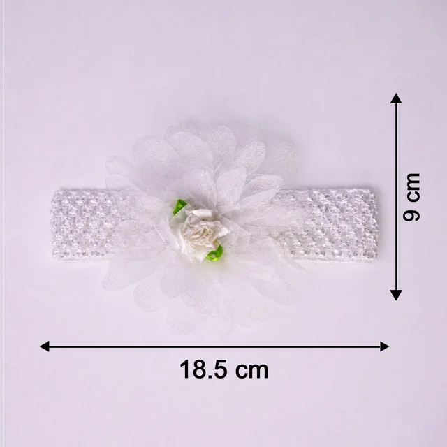 Cute Soft Elastic Floral Baby Headband – Comfortable & Stylish