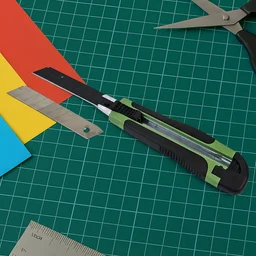 Cutter Knife Set – Heavy-Duty Snap-Off Blades & Safety Lock