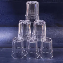 Cutting Chai Pyali Set – 70ML Durable Plastic Tea Glasses (6 Pc)