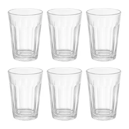 Cutting Chai Pyali Set – 70ML Durable Plastic Tea Glasses (6 Pc)