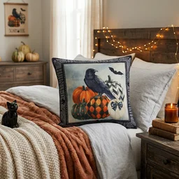 Decorative Cushion Cover – Stylish Zipper Closure for Home Decor