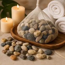 Decorative Natural Pebbles – Smooth River Stones for Home & Garden