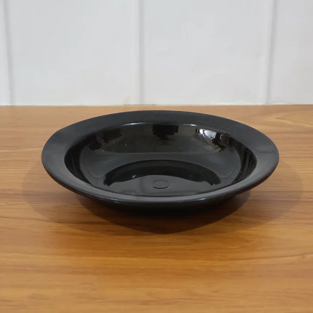 Deep Black Curry & Soup Serving Bowl – Durable & Elegant