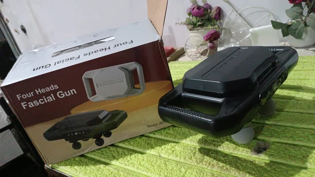 Deep Tissue Massage Gun – 4-Head Portable | Velvet Wellness