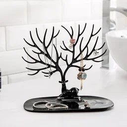 Deer Shaped Jewellery Holder – Elegant Antler Tree Organizer