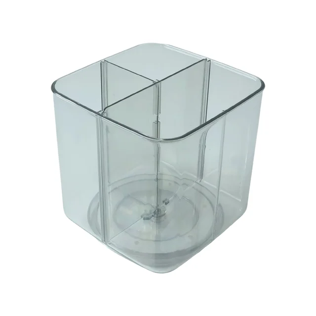 Desk Organizer – 360° Rotating Acrylic Pen Stand for Workspace