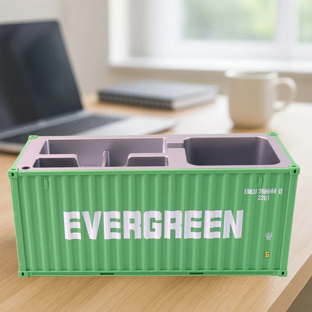 Desk Organizer – Multi-Compartment Container-Style Storage Box