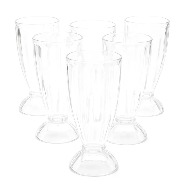 Dessert & Falooda Glasses – Premium 400ML Set of 6