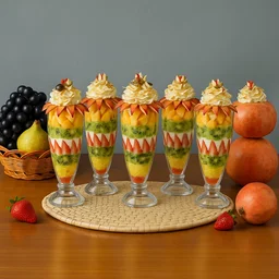 Dessert & Falooda Glasses – Premium 400ML Set of 6