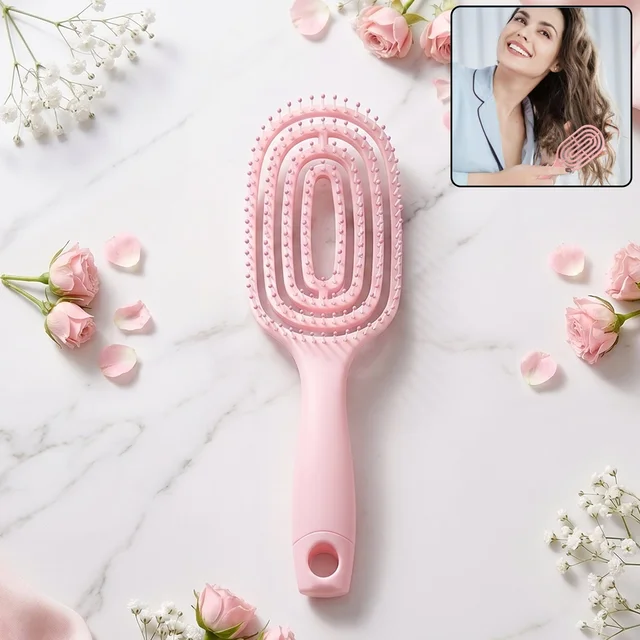 Detangling Hair Brush – Faster Drying & Gentle Scalp Massage