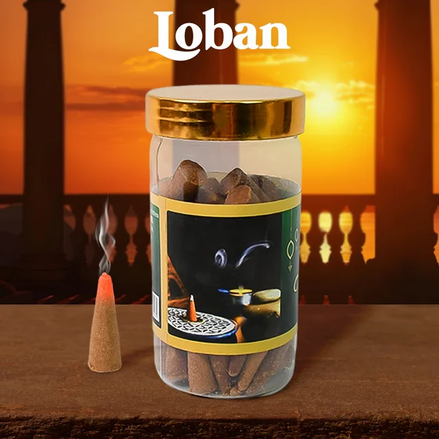 Dhoop Cones Mix Flavour – Premium Charcoal-Free | Indo Glow