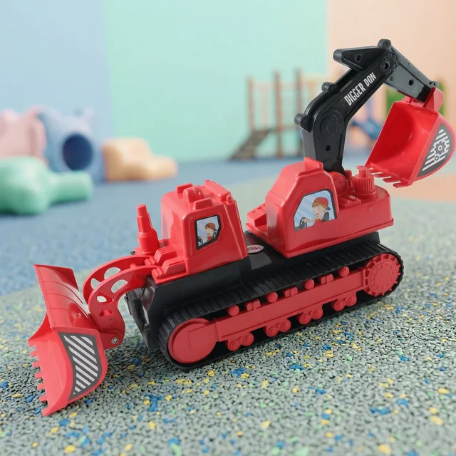Digger Don Construction Track Toy – Realistic & Durable Kids Vehicle