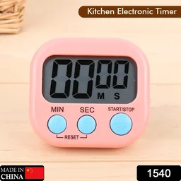 Digital Kitchen Timer – Clear Display & Stopwatch | VoltDesk