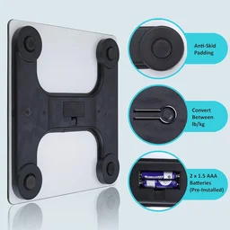 Digital Weighing Scale – Accurate Body Weight with LCD | VelvaBloom