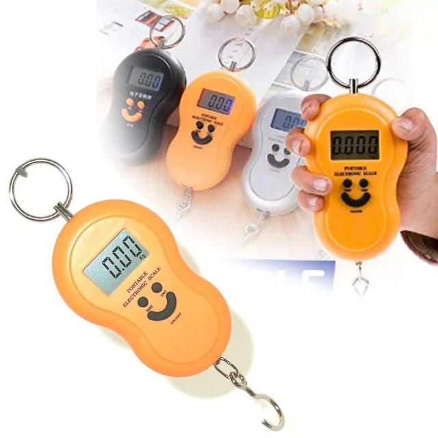 Digital Weighing Scale – Portable 40kg Pocket Scale | Indo Glow