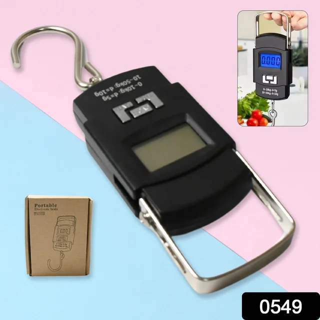 Digital Weighing Scale – Portable Hook 50kg for Travel |