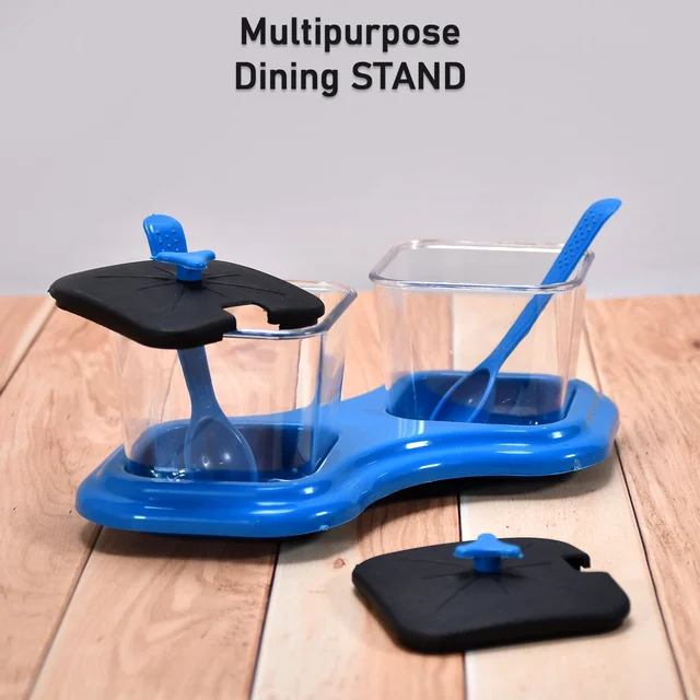 Dining Table Stand – 2-Pc Pickle Jar & Spice Tray | Tidy Table