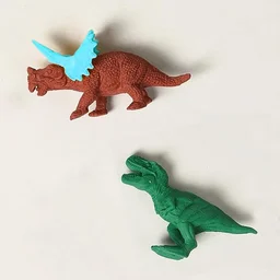 Dinosaur Puzzle Erasers – 5-Pc Kids Fun Stationery Set | Brain Horizon
