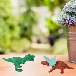 Dinosaur Puzzle Erasers – 5-Pc Kids Fun Stationery Set | Brain Horizon
