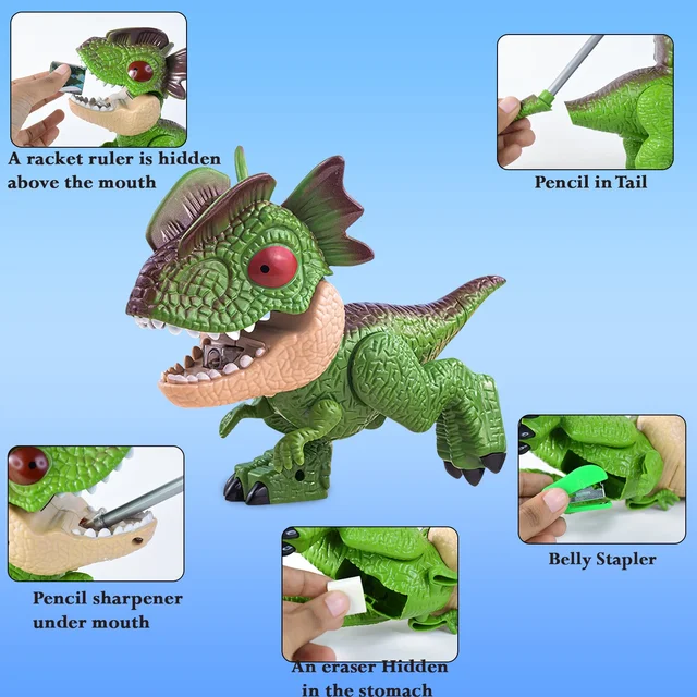 Dinosaur Stationery Gift Set – Fun 5-in-1 Kids School Kit