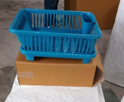 Dish Drainer Rack – Durable Plastic Kitchen Organizer | Lunchie Bunchie