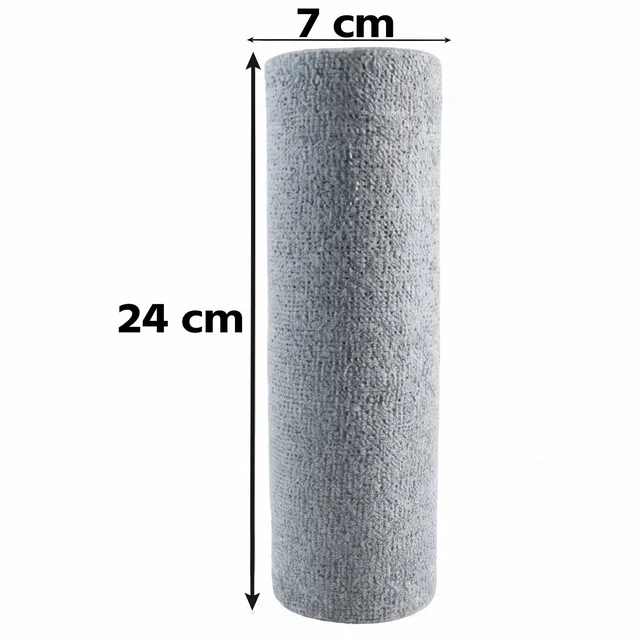 Disposable Cleaning Cloth Roll, Reusable Microfiber Kitchen Towel, Tear-Off (1 Roll)