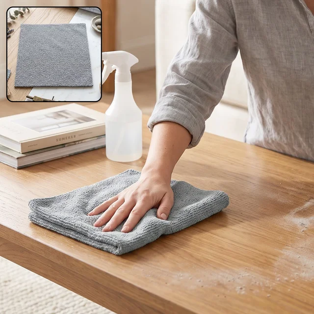 Disposable Cleaning Cloth Roll, Reusable Microfiber Kitchen Towel, Tear-Off (1 Roll)